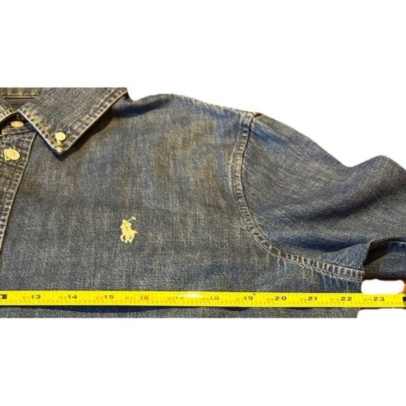 POLO RALPH LAUREN CUSTOM FIT SHIRT XL - Picture 4 of 4